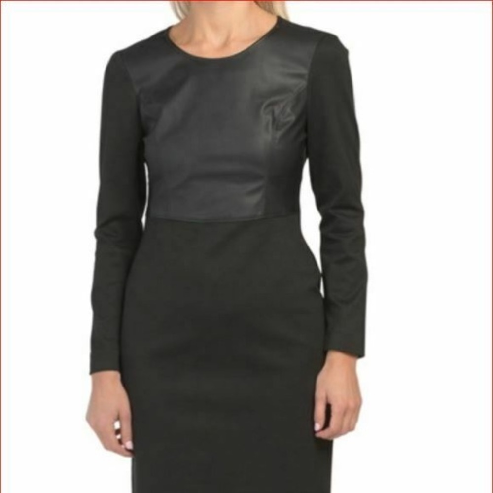 BCBG Black Pencil Dress Sz: S MSRP $198